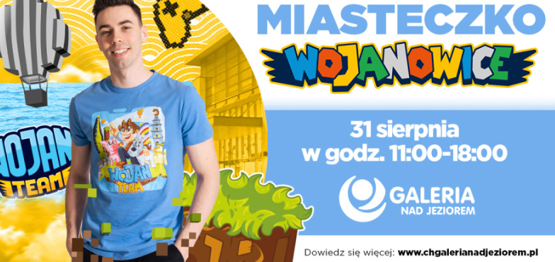 Miasteczko Wojanowice w Galerii nad Jeziorem