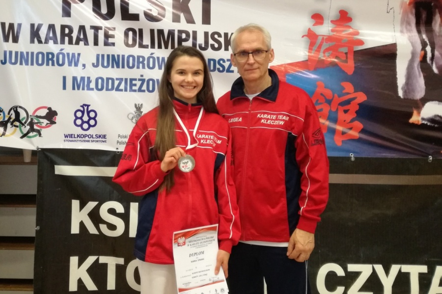 Srebrny medal i tytuł wicemistrzyni Polski dla zawodniczki Sokoła Kleczew