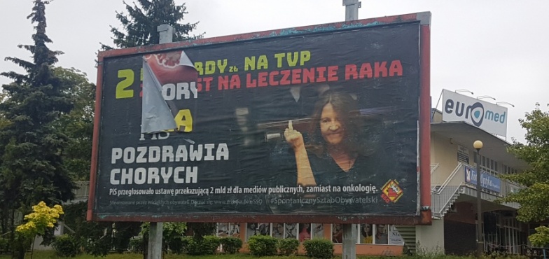 Wściekli obywatele sfinansowali. „2 miliardy złotych na TVP zamiast na leczenie raka” plus słynny gest posłanki