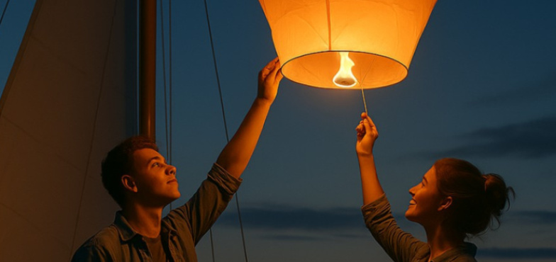 Żeglarska Noc Świętojańska. Magiczny wieczór z lampionami