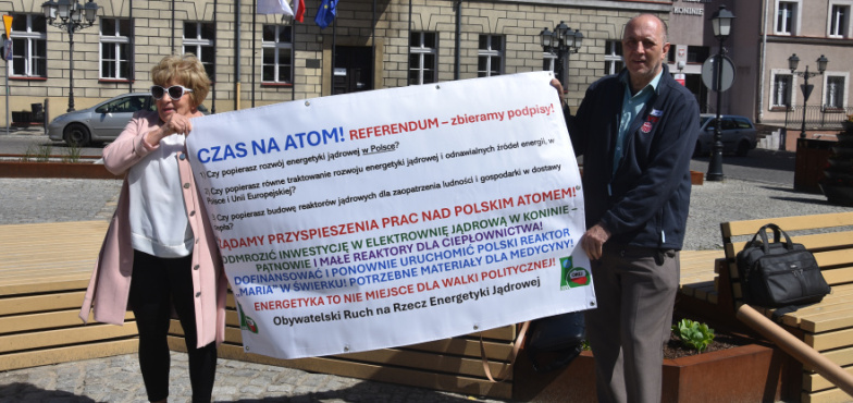 Zbierają podpisy, by przeprowadzić referendum. Żądają przyspieszenia prac nad polskim atomem