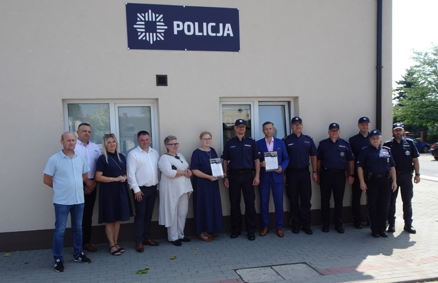 Punkt przyjęć dzielnicowego policji oficjalnie otwarty
