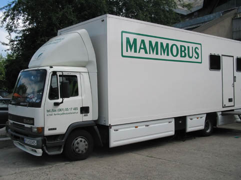 Mammobus będzie czekał na panie. Badania 3 kwietnia