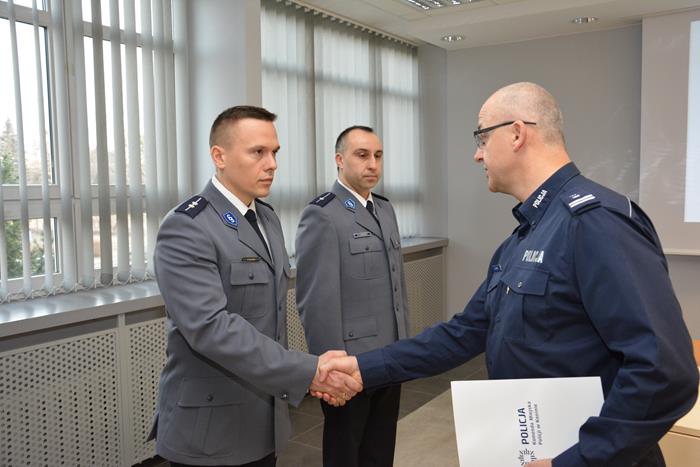 Policjanci z Wydziału Dochodzeniowo-Śledczego mają nowych przełożonych