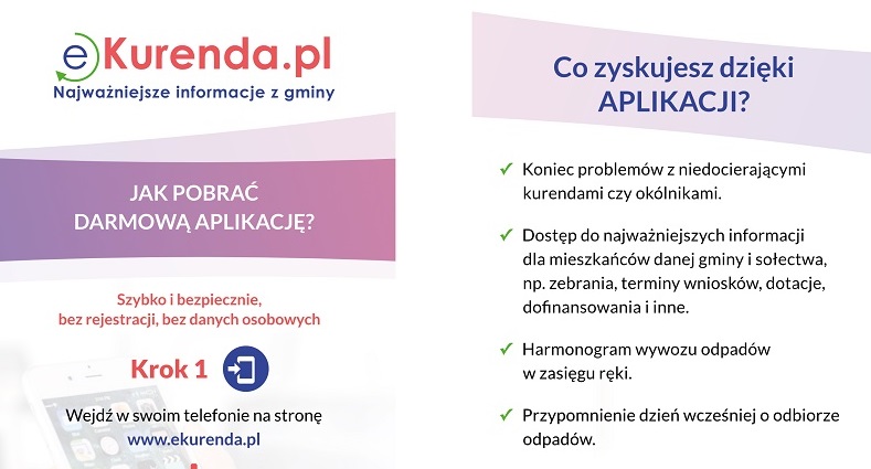 E-kurenda w telefonach. Powiadomi o ważnych dla mieszkańców wydarzeniach