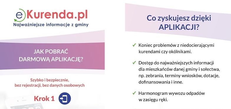 E-kurenda w telefonach. Powiadomi o ważnych dla mieszkańców wydarzeniach