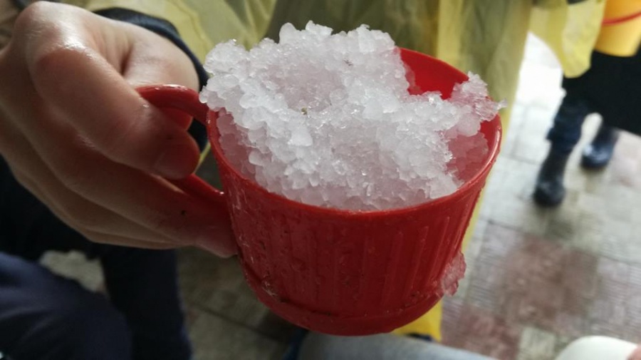 Ostrzeżenie przed burzami. Może też padać grad 