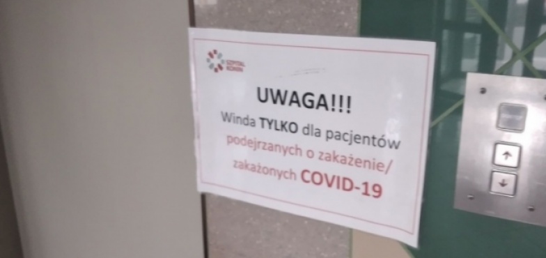 Pacjenci zarażają siebie nawzajem. Sytuacja w szpitalu jest rozwojowa