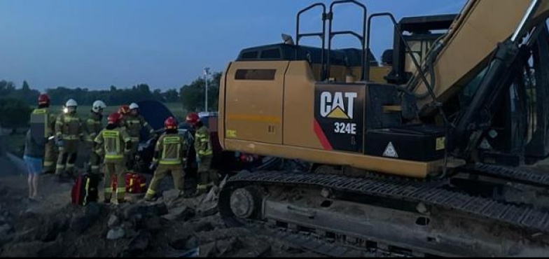 Kolejny wypadek na remontowanym odcinku autostrady A2
