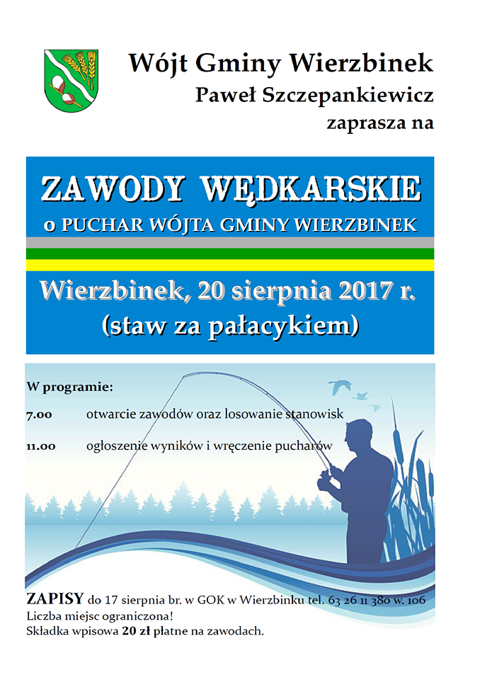 Zawody wędkarskie o puchar wójta 
