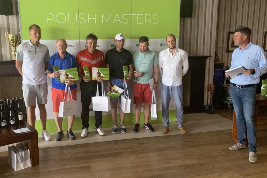 Stanęli na trzech podiach. Koninianie w finale golfowego Polish Masters 