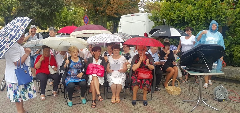 W centrum Konina śpiewali powstańcze piosenki 