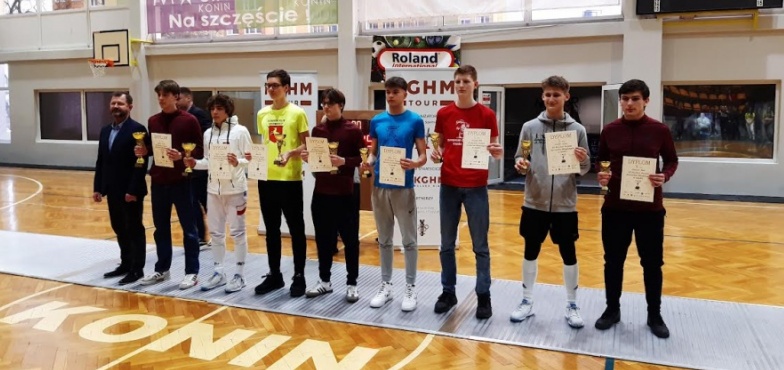 III Puchar Polski Juniorów Młodszych w szabli w Koninie