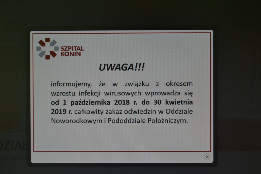 Całkowity zakaz odwiedzin na noworodkowym i położniczym. Powód? Infekcje! 