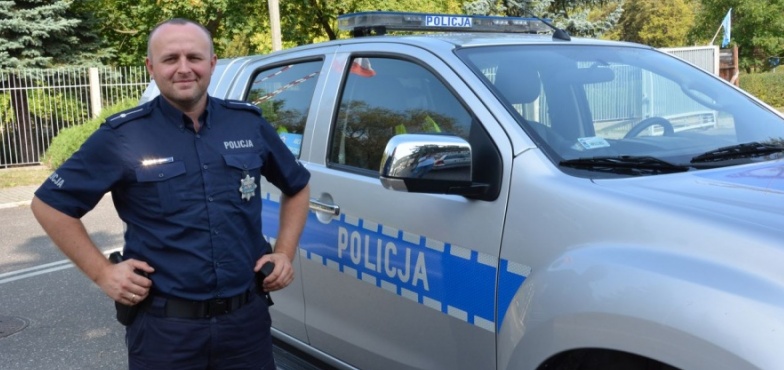 Poznaj swojego dzielnicowego. Młodszy aspirant Marcin Szymankowski