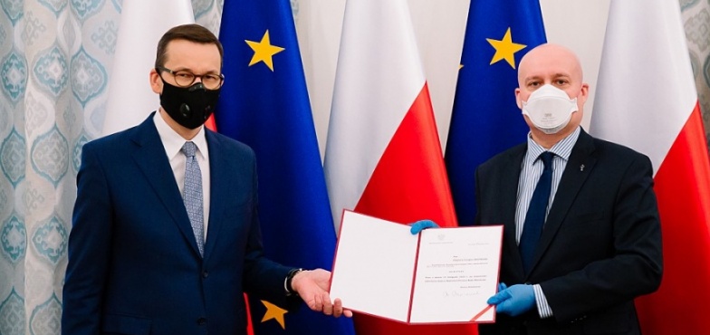 Zbigniew Hoffmann sekretarzem stanu w Kancelarii Prezesa Rady Ministrów