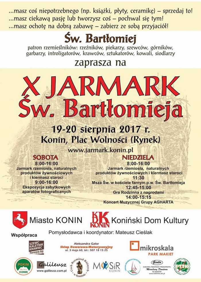 X Jarmark św. Bartłomieja