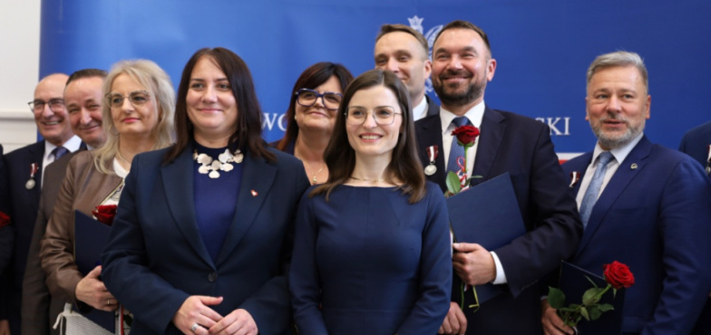 Prezydent Konina z Odznaką Honorową za Zasługi dla Samorządu Terytorialnego