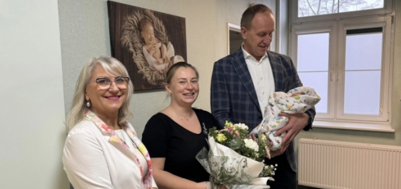 Celina pierwszym dzieckiem urodzonym w 2024 roku w kolskim szpitalu