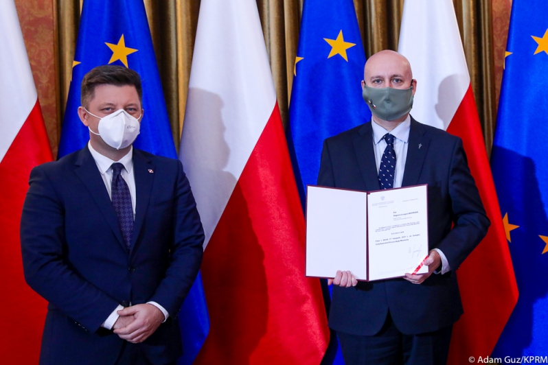 Zbigniew Hoffmann został wiceszefem Kancelarii Prezesa Rady Ministrów 