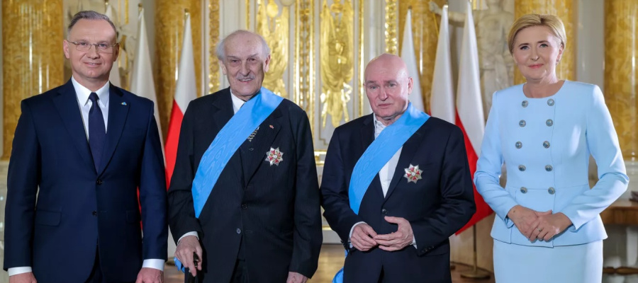 Janusz Kapusta odznaczony Orderem Orła Białego przez prezydenta RP