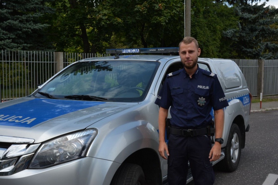 Poznaj swojego dzielnicowego. Sierżant sztabowy Damian Plecka z Konina