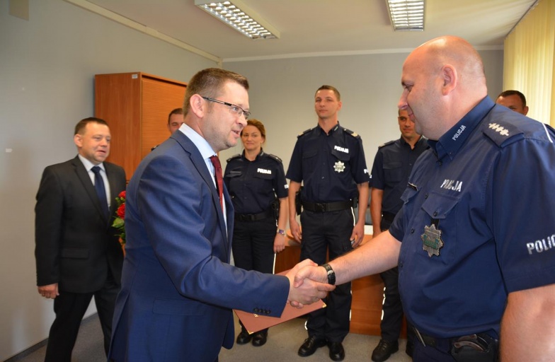 Komendant komisariatu policji oficjalnie powołany. Otrzymał rozkaz personalny