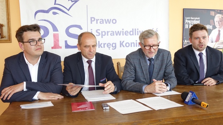 „Przyszły prezydent Konina” – tak poseł PiS-u powiedział o Zenonie Chojnackim 