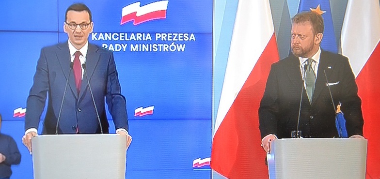 Premier: „Spodziewamy się sporego wzrostu zachorowań”. Ostrzejsze zakazy dla obywateli