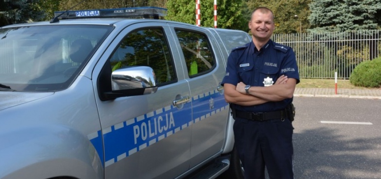 Poznaj swojego dzielnicowego. Młodszy aspirant Artur Grzeszczak
