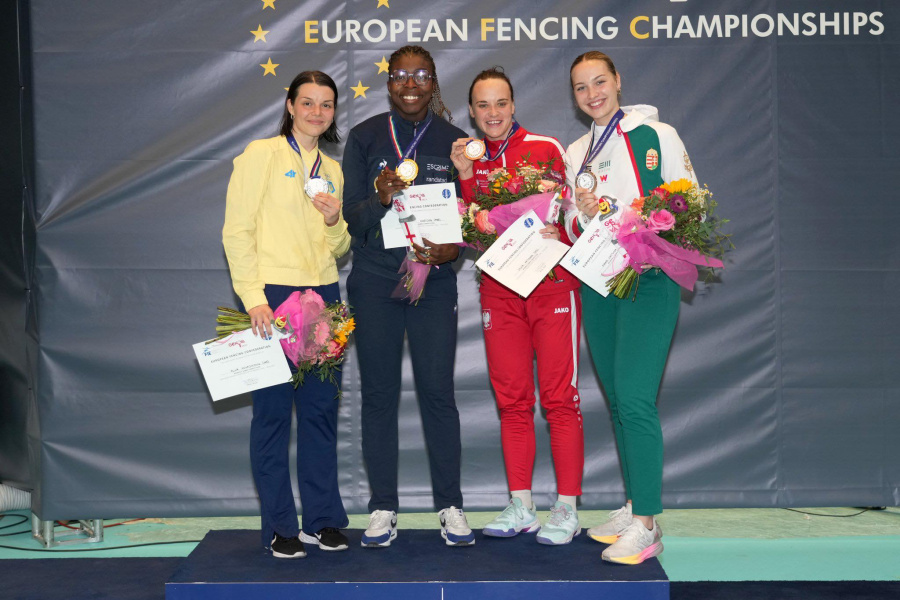 Sylwia Matuszak z brązowym medalem na mistrzostwach Europy w szabli