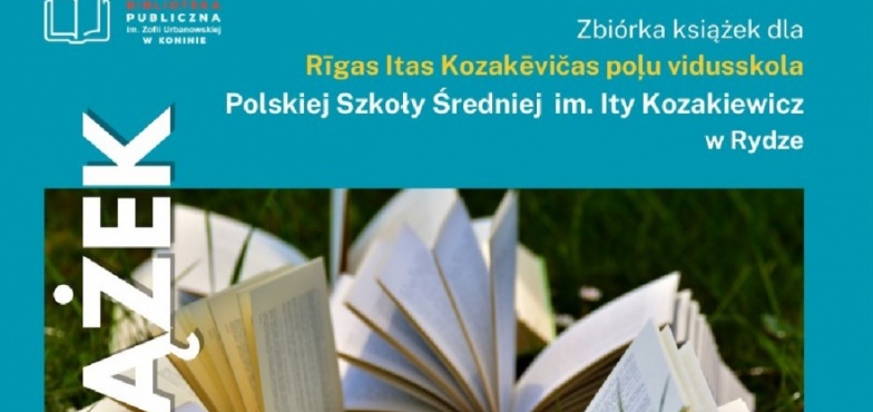 Biblioteka prowadzi zbiórkę książek dla polskiej szkoły na Łotwie  