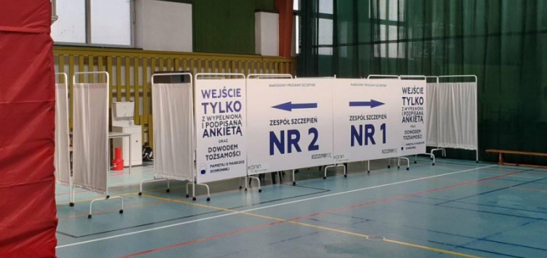 W dwa piątki na hali zaszczepią Pfizerem. Bez rejestracji
