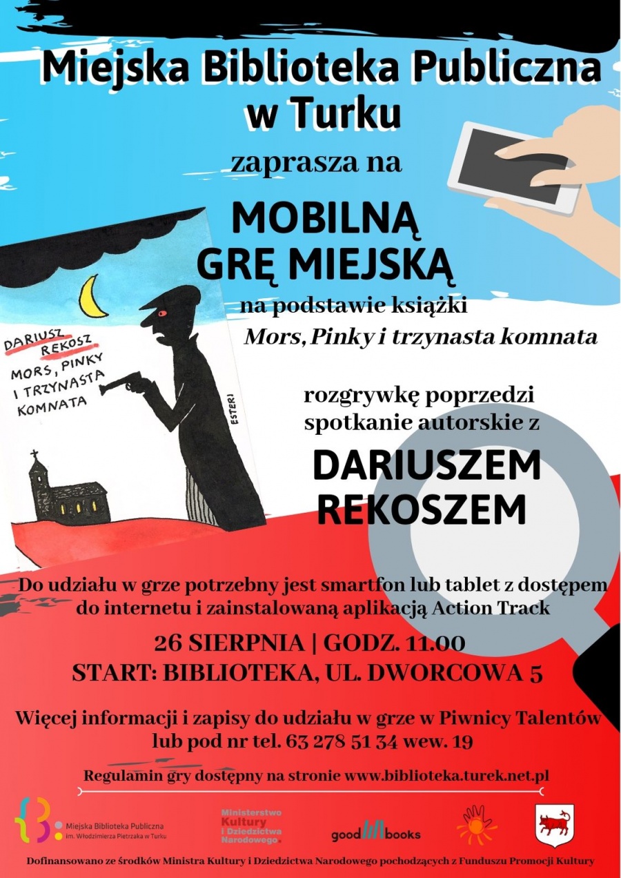 Biblioteka zaprasza na zagadkową grę miejską. Wystarczy aplikacja i chęć do zabawy  