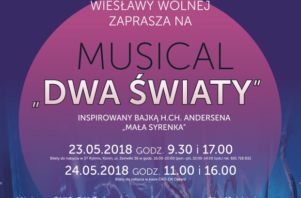 Studio Tańca Rytmix zaprasza na musical „Dwa światy” 