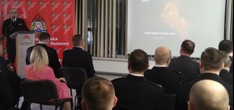 Uroczystość w komendzie. Konińscy strażacy podsumowali rok 2019 