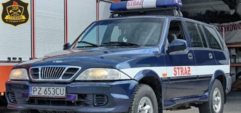Druhowie mają nowy samochód. Sprawdzi się w trudnym terenie