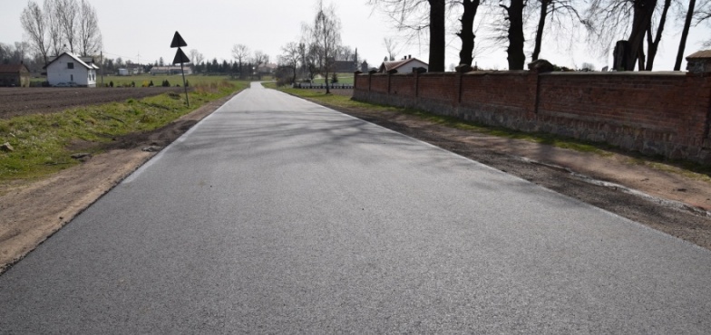 Prace na drodze dobiegają końca. W planach modernizacja kolejnego odcinka
