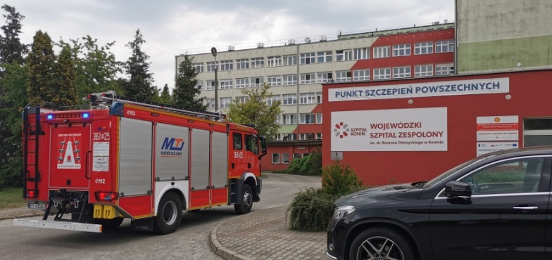 Alarm w konińskim szpitalu 
