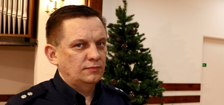 Gdybym nie był policjantem, byłbym muzykiem. Marcin Jankowski kiedyś grał na akordeonie  