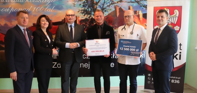 Z czekiem na nowy ambulans dla szpitala w Kole 
