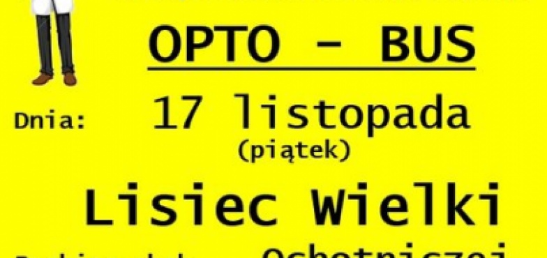 Opto-bus zaparkuje przy remizie