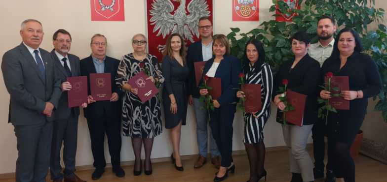 Uroczyste spotkanie z okazji Dnia Edukacji Narodowej w gminie Babiak