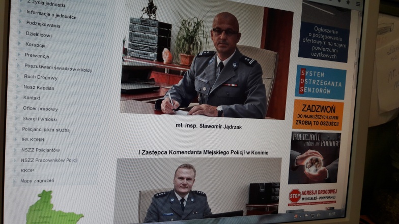 Komendant wojewódzki rozważa. Nowy zastępca komendanta miejskiego policji w Koninie już wkrótce 