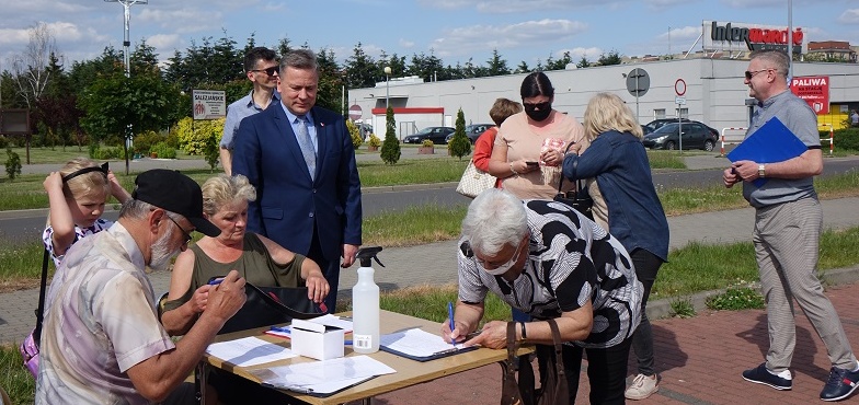 Także w naszym mieście zbierają podpisy pod kandydaturą Rafała Trzaskowskiego