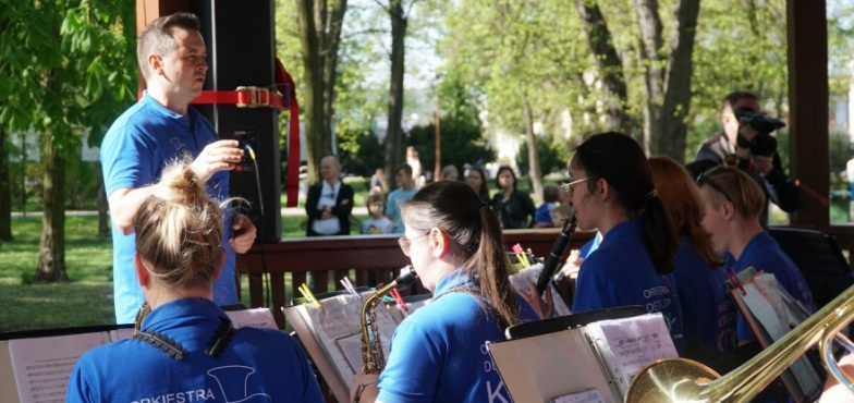 Orkiestra dęta rozpoczęła Kolską Majówkę