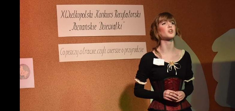 Uczennica liceum w Żychlinie zachwyciła jurorów recytując III księgę „Pana Tadeusza”