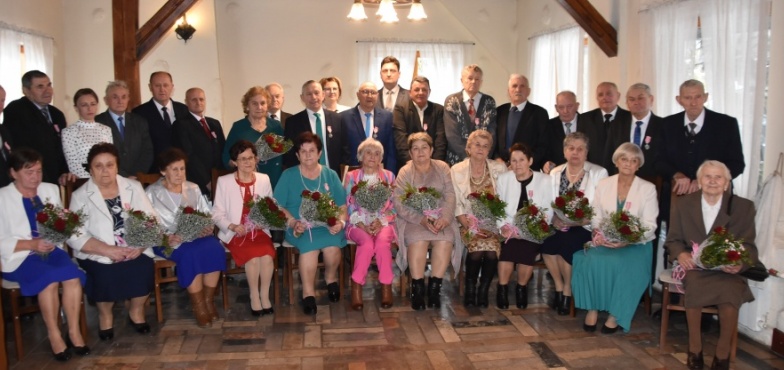 Świętowały złote, diamentowe i żelazne pary