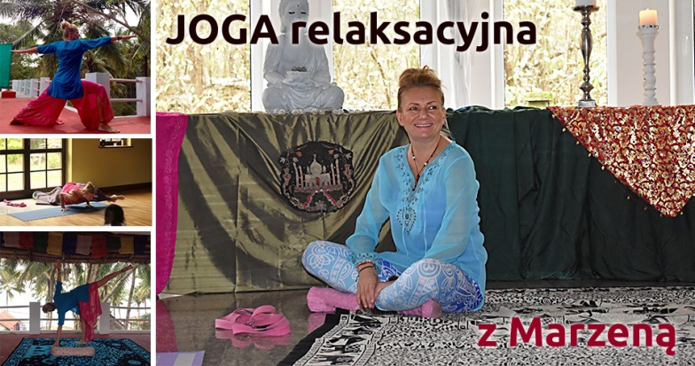 Joga relaksacyjna z Marzeną. Już dzisiaj o godzinie 18.00 na naszym portalu