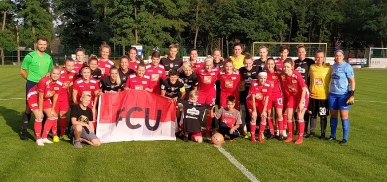 Piłkarki Medyka Konin trenują w Żaganiu. Wcześniej zmierzyły się z Unionem Berlin